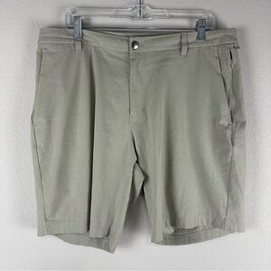 Lululemon Men’s Beige Tan Commission Classic Fit Ventlight Athleisure Shorts 36